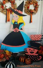 Halloween Decoration Alice In Wonderland Character Prop Designed By Wonderland Party Pr Halloween Party Photo Halloween Alice In Wonderland Halloween Party