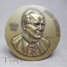 Check spelling or type a new query. Medalha Da Visita Do Papa Joao Paulo Ii A Portugal Em 1991 Mercador Do Tempo