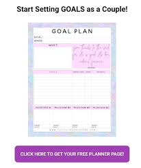 The worksheet is a few pages long because it provides space for us to document shared goals and individual goals. Free Couples Goal Setting Worksheet Couples Goal Setting Goal Setting Worksheet Best Marriage Advice