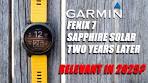 Garmin Fenix 7 Sapphire Solar TWO YEAR LONG TERM ... - YouTube