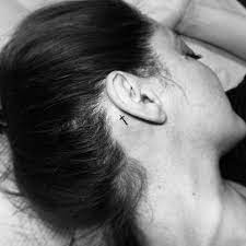 Cute Behind The Ear Tattoos For Girls Behind The Ear Tattoos Cute Behind The Ear Tattoos Behind Ear Tattoos