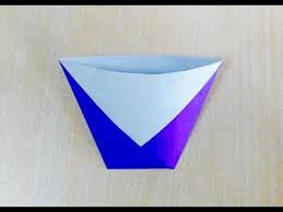 Cara Membuat Cangkir Kertas Origami Seni Melipat Kertas Youtube Seni Dan Youtube