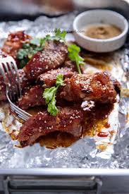 Chinese Bbq Ribs With Hoisin Sauce China Sichuan Food Easy Chinese Recipes Healthy Chinese Recipes Authentic Chinese Recipes