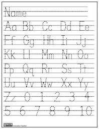 Tracing Letters And Numbers Worksheet Differentiated Tracing Letters Alphabet Writing Practice Preschool Worksheets