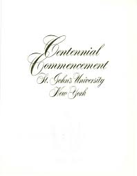 Commencement Program