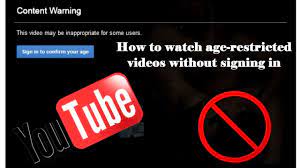 Sometimes content doesn't violate our policies, but it may not be appropriate for viewers under 18. How To Watch Age Restricted Videos On Youtube 2018 Youtube