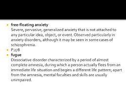 Sign And Symptoms Of Psychiatric Disorder Psychopathology - Ppt Download