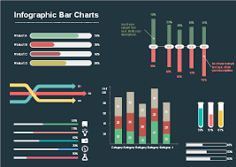 Free Infographic Bar Charts Template
