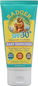 Sport Sunscreen Water Resistant Spf 35 I Badger Balm Baby Sunscreen Badger Balm Spf Sunscreen
