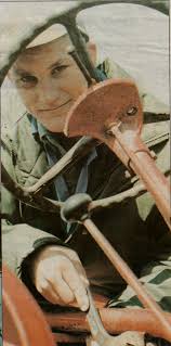 James Packman of Pymoor, at work