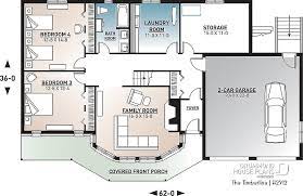 4 bedroom house floor plans with basement. House Plan 4 Bedrooms 3 Bathrooms Garage 2912 Drummond House Plans