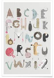 Abc news in other languages. Abc Kids Poster Juniqe