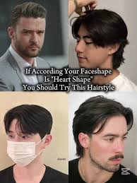Image result for mens haircut heart shaped face