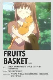 You can also kind of tell that rin is the only one i used ref on. Fruits Basket Poster Minimalist In 2021 Anime Films Anime Titles Film Posters Minimalist