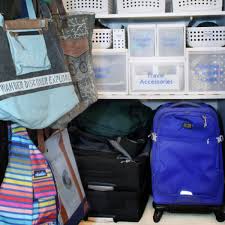 Shop the stasher bag official site. How To Store Luggage And Organize Travel Gear At Home Blue I Style