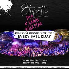 These 10 do's and don'ts should help clear up everything from what to bring (try a book instead of flowers) to those pesky. Etiquette Dinner Party At Sony Hall Saturday May 8 2021 Discotech