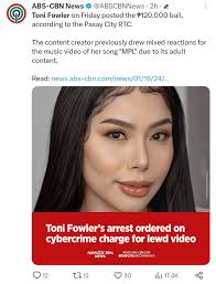 Fashion PULIS: Toni Fowler Posts Bail on Alleged Violation of Cybercrime  Prevention Act