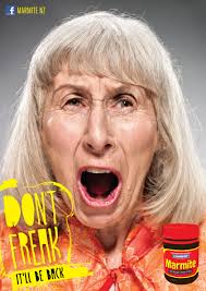 Marmite Don't Freak Posters