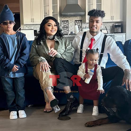 Blueface and Jaidyn Alexis headed to a Halloween party with their children  dressed as the Proud Family!! Roommates, did they nail the look? ✍🏾:  #TSRStaffJW
