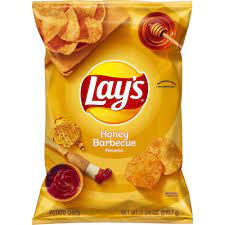 Lay S Honey Barbecue Flavored Potato Chips 7 75oz Honey Barbecue Potato Chips Snacks