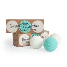 Bombes De Bain A L Huile D Olive Paquet De 3 Lolo Clement