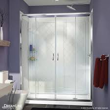 A handy guide to help you plan and execute your next custom glass bathtub door installation. Visions Sliding Shower Door Base Backwalls Dreamline