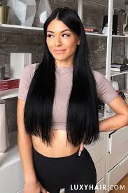 Pin By Alexandria Caldwell On Black In 2020 Thick Hair Styles Hair Color For Black Hair Jet Black Hair