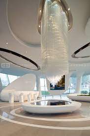 李益中空间设计新作 二十五度海湾一号售楼处 公装空间 马蹄网 hotel lobby design lobby design hotel interior design