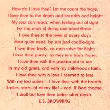 How Do I Love Thee Let Me Count The Ways Author Valentine Love Poems Love Poems Poetry Words