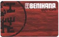 They may start redeeming cards at a. Benihana Gift Card Balance Check