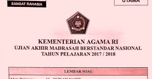 Maybe you would like to learn more about one of these? Latihan Soal Dan Kunci Jawaban Uambn Mts 2018 2019 Kumpulan Soal Uas