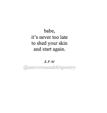Start Again Poem Poetry Quote Quotes Selflove Srwpoetry Universeandskinpoetry Relationship Bre Badass Quotes Failed Relationship Quotes Snake Quotes