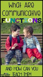 Change the vocabulary to lists of after speaking, students feedback and tell the class what they learnt, e.g. What Are Communicative Functions And How To Expand Them Autism Classroom Resources