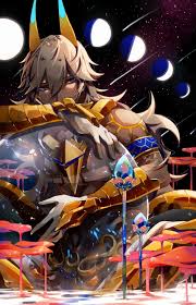 After 1st break, he will buff his atk and critical rate greatly for five turns. Pin By è™šç„¡ã„ ãƒ™ãƒ¼ã‚‹ã… On Fate Anime Arjuna Alter Anime Art Fantasy