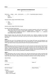 Daftar contoh surat apa itu perjanjian pembelian mobil? Form Mkt18 Surat Kesepakatan Pembatalan