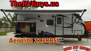 (easily unsubscribe at any time.) Empty Nester Adventure Special Vacation Ready Rv 2017 Aerolite 213rbsl Youtube
