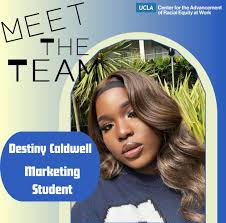 ✨Introducing our Student Work Team✨ Destiny Caldwell (she/her), 3rd Year  Junior, Studying Mathematics- Applied Sciences & Neuroscience What is  something you hope to gain from this experience of working with CARE at