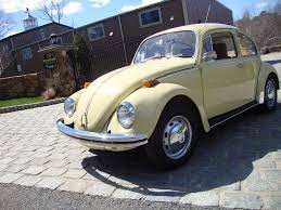 Classic 1971 Vw Beetle Bug Shantung Yellow Sedan Vw Beetles Vw Beetle Classic Sedan