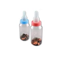 Baby Bottle Bank Coin Bank Cappel S