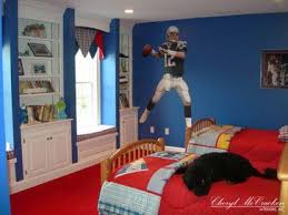 New England Patriots Themed Boys Room Traditional Kids Kids Bedroom Decor Patriotic Bedroom Boy S Room