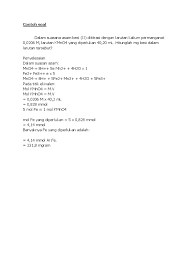 Maybe you would like to learn more about one of these? Contoh Soal Permanganometri Pdf