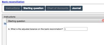 Solved Bank Reconciliation Instructions Starting Question