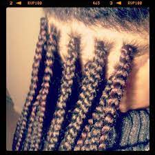 Braiding your hair is quite simple, there aren't many steps. Pin By Michelle Ettienne On Technique Hair Hair Styles Natural Hair Styles Box Braid Extensions