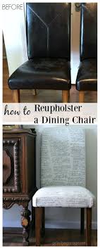 How To Reupholster A Parsons Dining Chair Straying From Your Usual Type Of Project Girl In The Garage In 2020 Reupholster Chair Dining Dining Chair Makeover Dining Chairs Diy