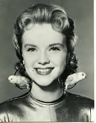 Anne Francis Rare Vintage pose Budgie Bird Earrings Original 4x5 Photo