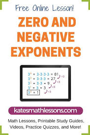 Zero And Negative Exponents Negative Exponents Graphing Linear Inequalities Linear Inequalities
