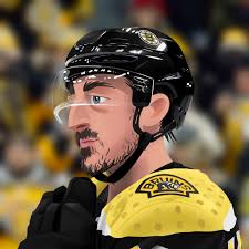 These digital drawings of Alex Ovechkin and Brad Marchand are awesome! 😍  Watch the Washington Capitals vs. Boston Bruins today at 12p ET