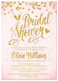 Mint & gold bridal shower invitation, confetti bridal shower invitation, wedding shower invite, mint stripe bridal shower printable. Blush Pink Gold Bridal Shower Invitations