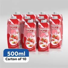 Hollandia yoghurt is a tasty nourishing drink that combines the goodness of yogurt with the freshness and vitamins of fruit. Hollandia Yoghurt Strawberry 500ml X 10carton Onekiosk