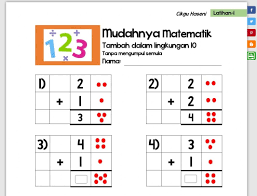 Cikgu Hijau Tambah Dalam Lingkungan 10 Bentuk Lazim Latihan Matematik Online Liveworksheets